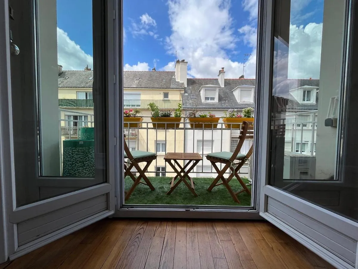 T & A - Cosy Et Lumineux Au Coeur De Ville - 6-8 Pers Vannes Appartement